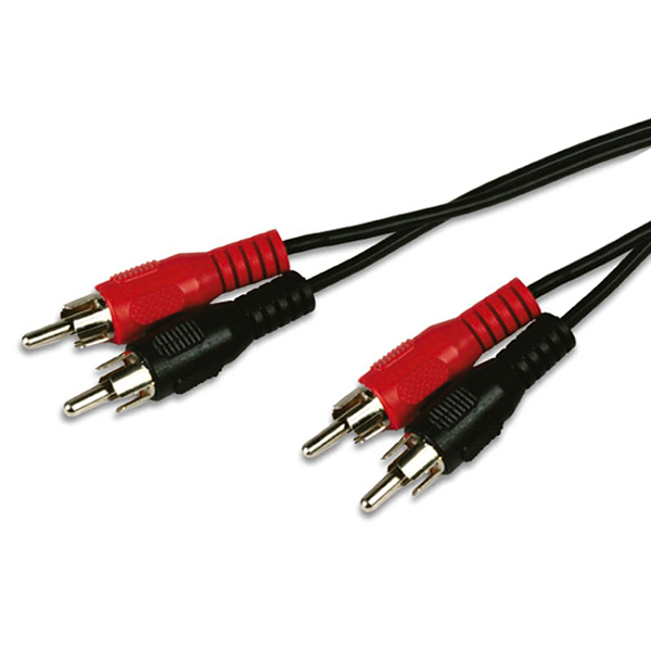 [DEZZR060] CAVO AUDIO 2 SPINA RCA-2 SPINA RCA 0,60MT