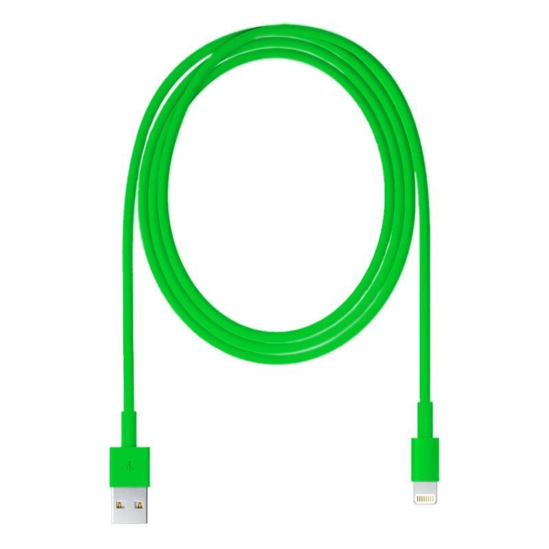 CAVO DATI LIGHTNING GREEN