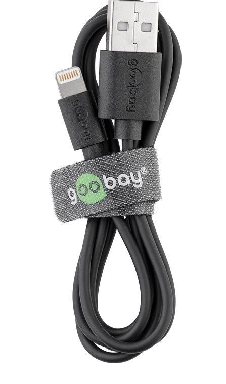 Cavo Lightning 2m per iPhone, iPad MFI - Nero