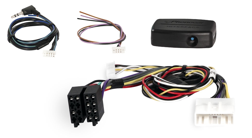 Kit Interfaccia comandi al Volante e adattatore cavi altoparlanti NISSAN
