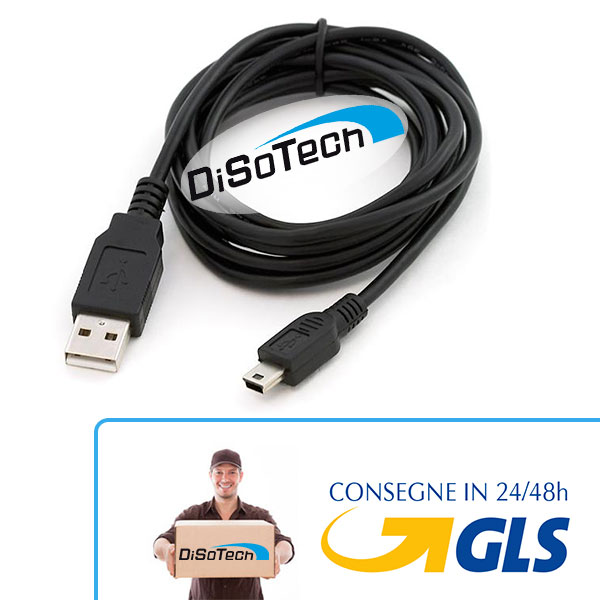 [D206883] Cavo Mini USB - USB 1mt