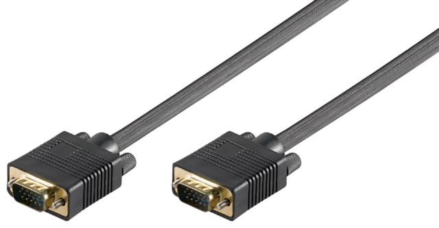 CAVO MONITOR VGA VGA 2M NERO