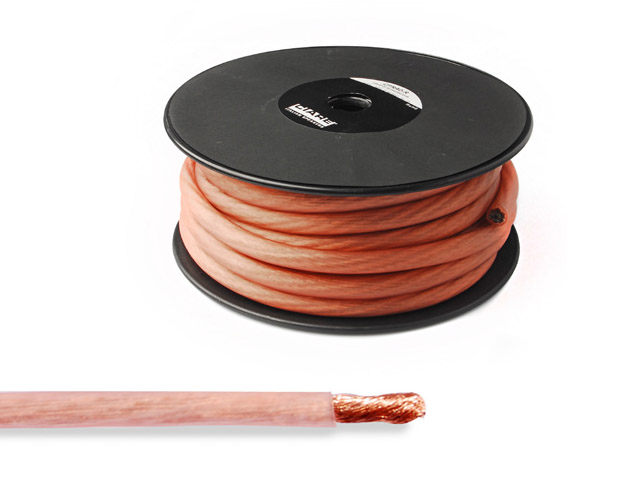 [CPRA2-R] Cavo potenza Ciare 2AWG 30mt Rosso