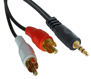 Cavo RCA  - Jack 3,5mm da 5M