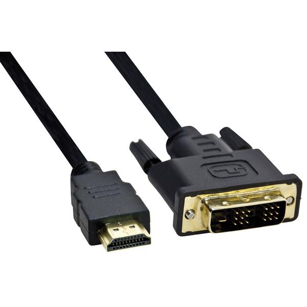 Cavo spina HDMI - spina DVI 2mt
