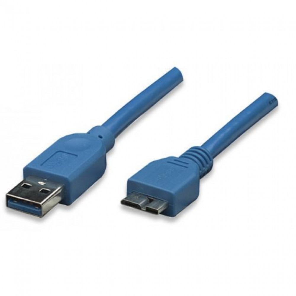 [304857] Cavo USB 3.0 Superspeed A/Micro B 0,5 m