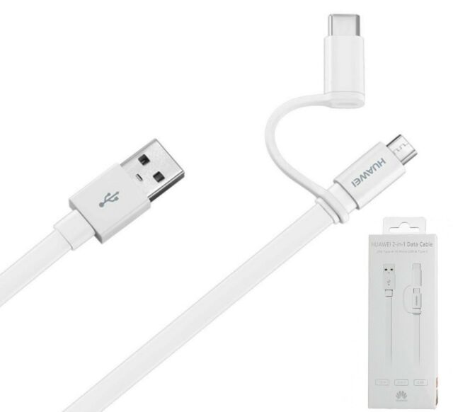 CAVO USB TYPE-A / USB-C MICRO USB BIANCO