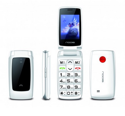 [14925] CELLULARE SN-15 SENIOR DUALSIM NODIS WHITE