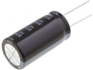 Condensatore elettrolitico Nichicon 3300uF 35V 16X35mm