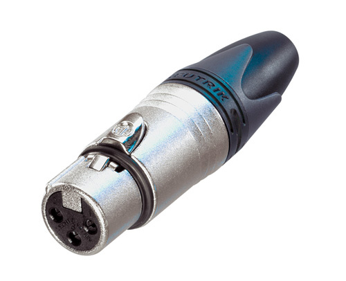 Connettore Canon F XLR 3 Poli Neutrik NC/354