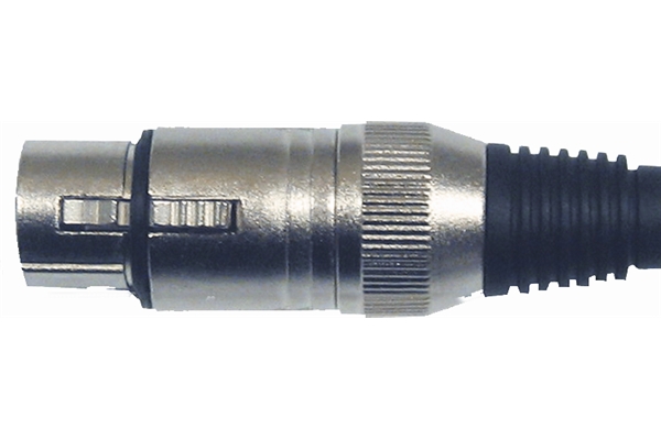 Connettore Canon XLR 3 poli femmina in metallo Quiklok