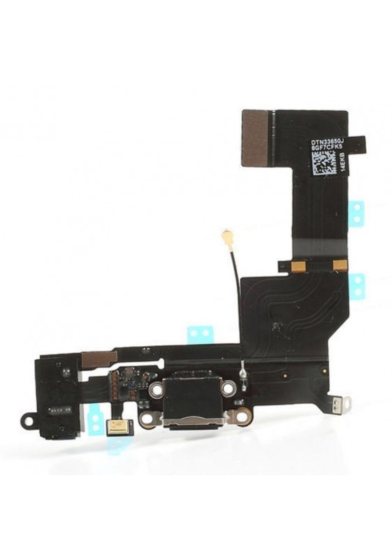 [FLA1106] CONNETTORE DI CARICA NERO APPLE IPHONE 5S