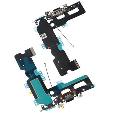 [DST-02666] Connettore di Carica per iPhone 7 Plus completo di flat - Nero