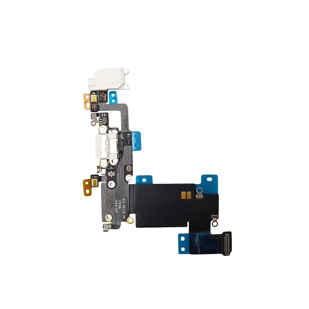 Connettore di Ricarica Compatibile completo di Flat per iPhone 6S Plus - Bianco