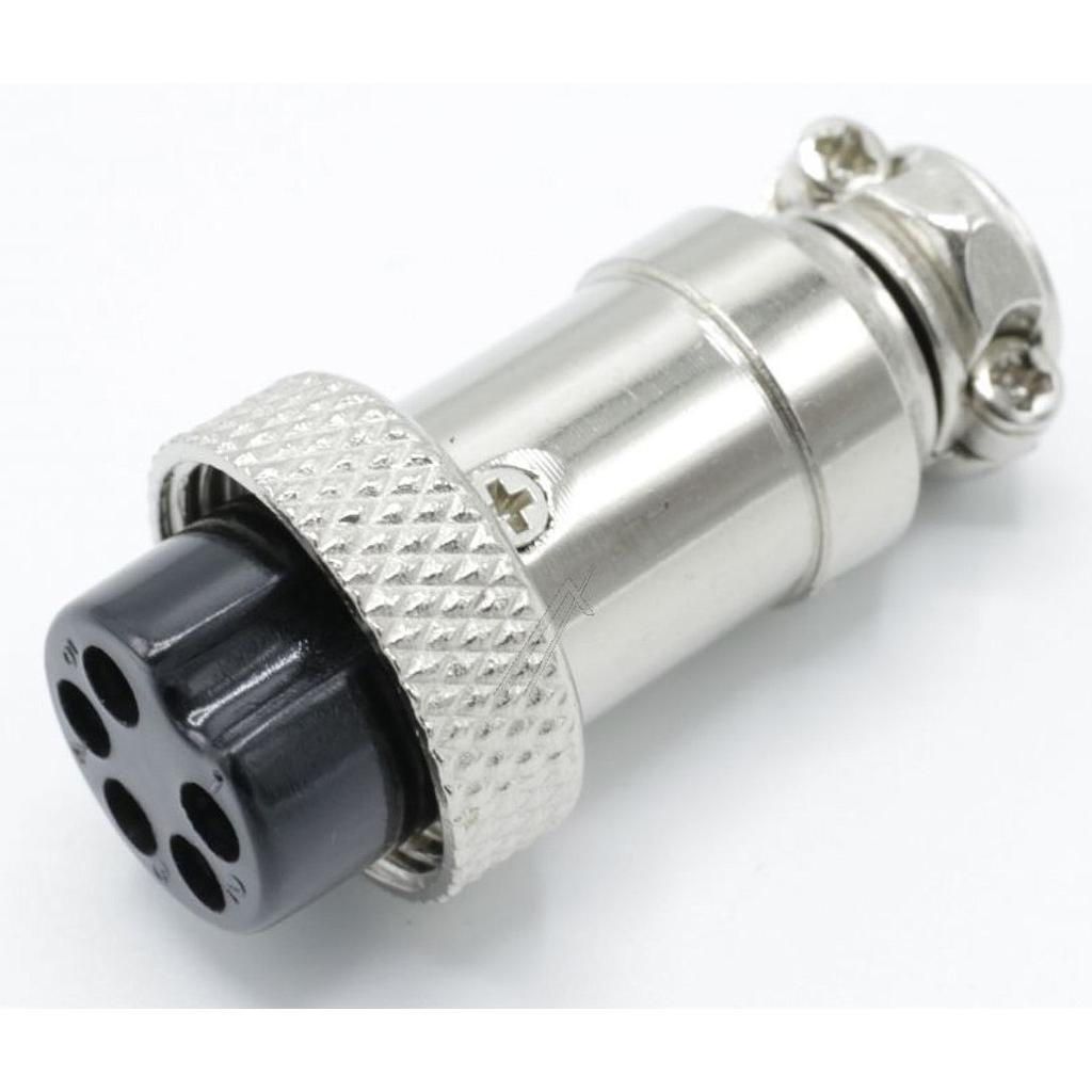[DST-04326] CONNETTORE MIC325 PRESA 5 POLI PER MONTAGGIO SU CAVO MICROFONO