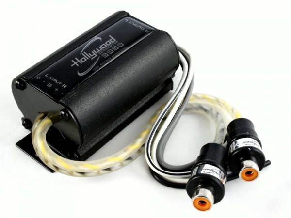 Convertitore da Uscite di potenza a Pre OUT Hollywood 2 CH Car Audio
