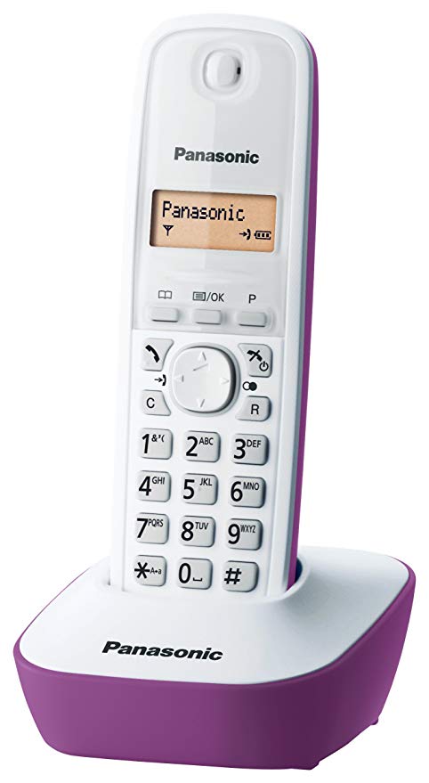 [13823] CORDLESS PANASONIC KX-TG1611JTH VIOLA