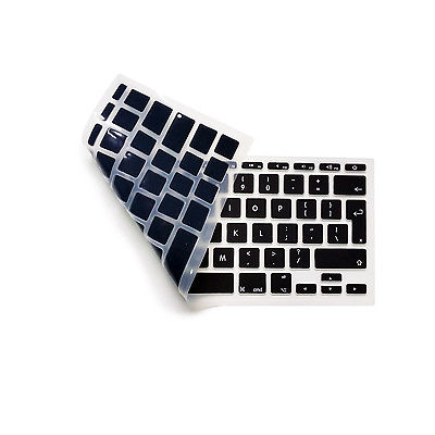 Cover Copritastiera in silicone per Macbook Air layout italiano - Nero
