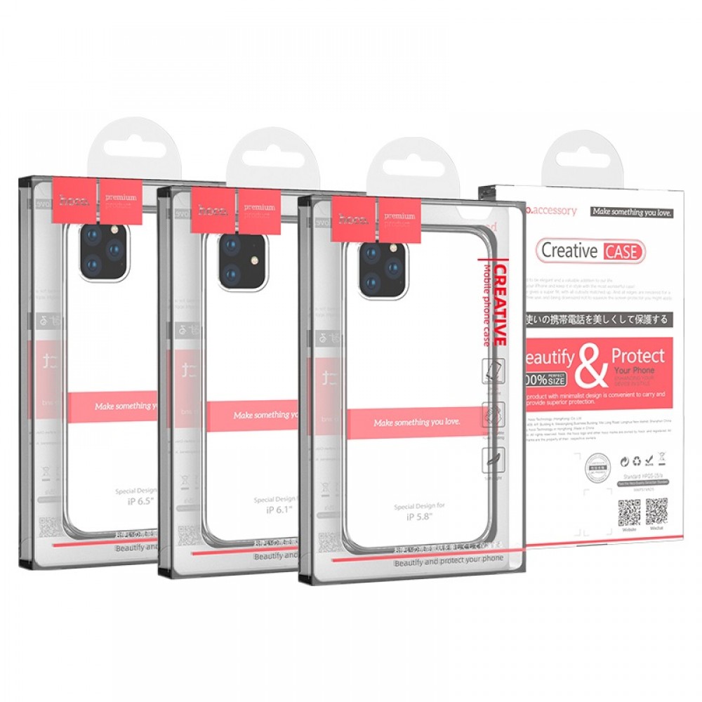 [LIG.11.TR] Cover Hoco trasparente iphone 11