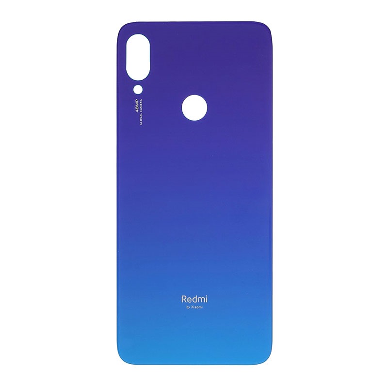 [DST-02922] Cover Scocca Posteriore Compatibile per Xiaomi Redmi Note 7 M1901F7G - Blu