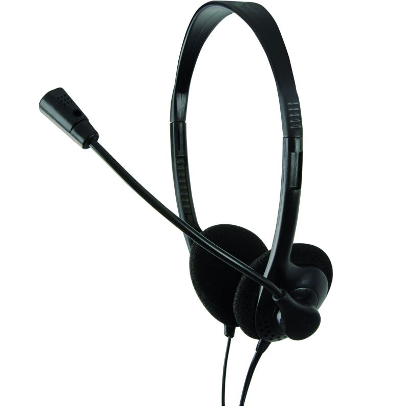 [HS0002] Cuffia Logilink con Microfono per PC - Nera