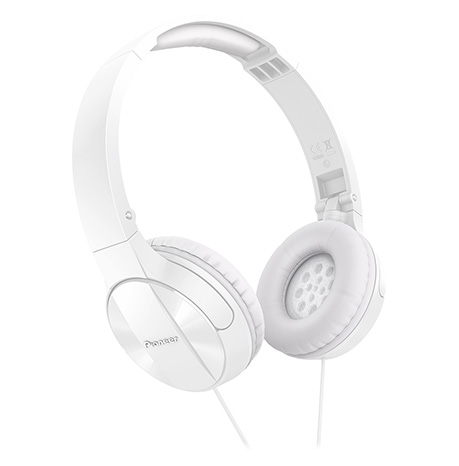 Cuffia Pioneer con archetto SE-MJ503 bianca