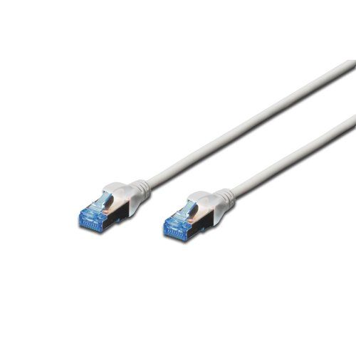 DIGITUS CAVO DI RETE F/UTP, CAT 5E, SCHERMATO, 3MT, GRIGIO