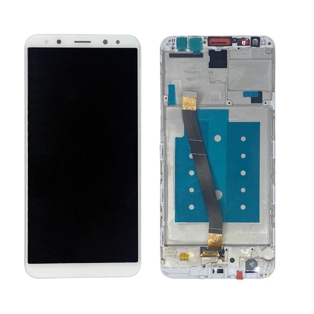 [DST-04198] Display LCD completo di touch screen e frame Compatibile per Huawei Mate 10 lite RNE-L01 - Bianco