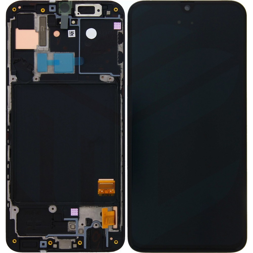 [GH82-19672A] Display Lcd completo di touch screen e frame Originale per Samsung Galaxy A40 SM-A405F - Nero
