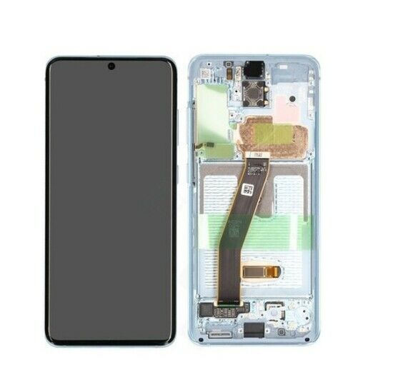 [GH82-22145D] Display Lcd completo di touch screen Originale per Samsung Galaxy S20 Plus SM-G985F - Blu