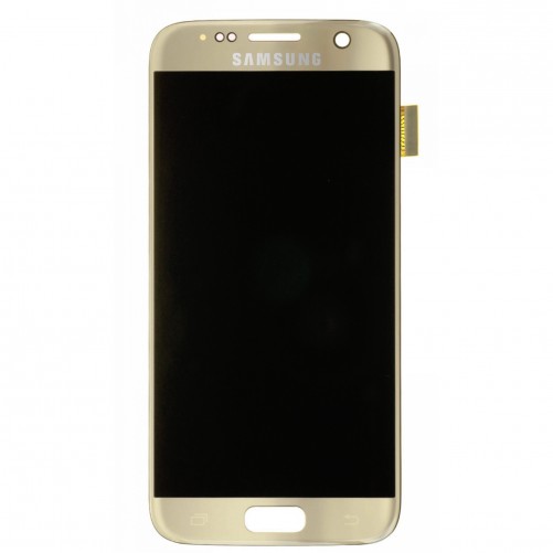 Display Lcd completo di touch screen Originale per Samsung Galaxy S7 SM-G930 - Gold