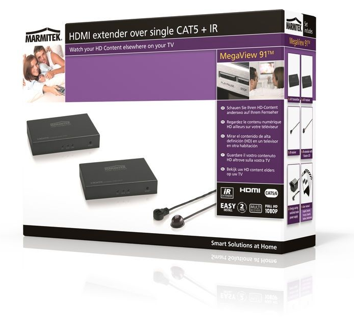 [08290] EXTENDER HDMI CON CAVO LAN CAT5 + IR