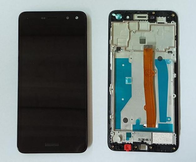 Display Lcd + Touch Screen + Frame per Huawei Nova Young 2017 MYA-L11 - Nero