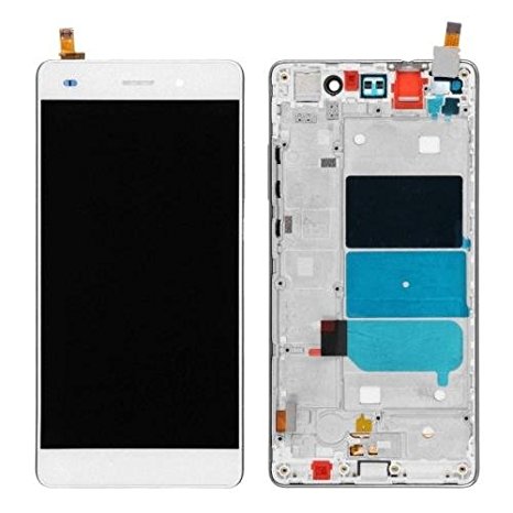 [LCD-TAG-L01W] DISPLAY LCD + TOUCH SCREEN PER HUAWEI P8 LITE SMART GR3 TAG-L01 - BIANCO