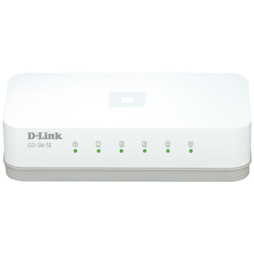 [GO-SW-5E] D-LINK SWITCH 5 PORTE 10/100 DESKTOP