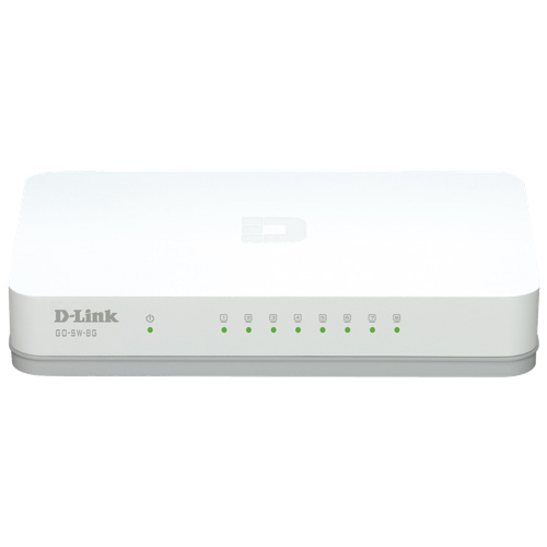 D-LINK SWITCH 8 PORTE GIGABIT 10/100/1000