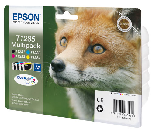 [08727] MULTIPACK EPSON 4 COLORI T1285