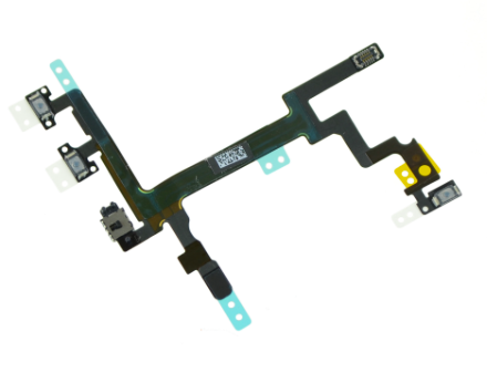 Flat Tasto power On/Off iPhone 5 + microfono e tasti volume