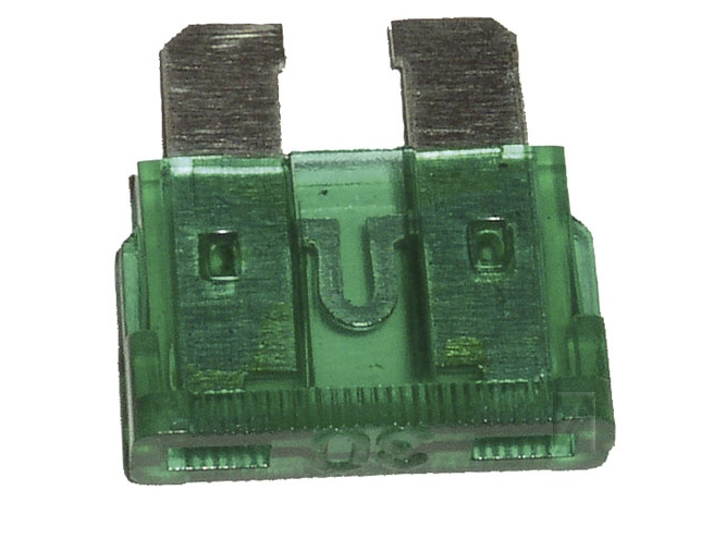 [DST-00464] Fusibile a lama per auto 30A Verde