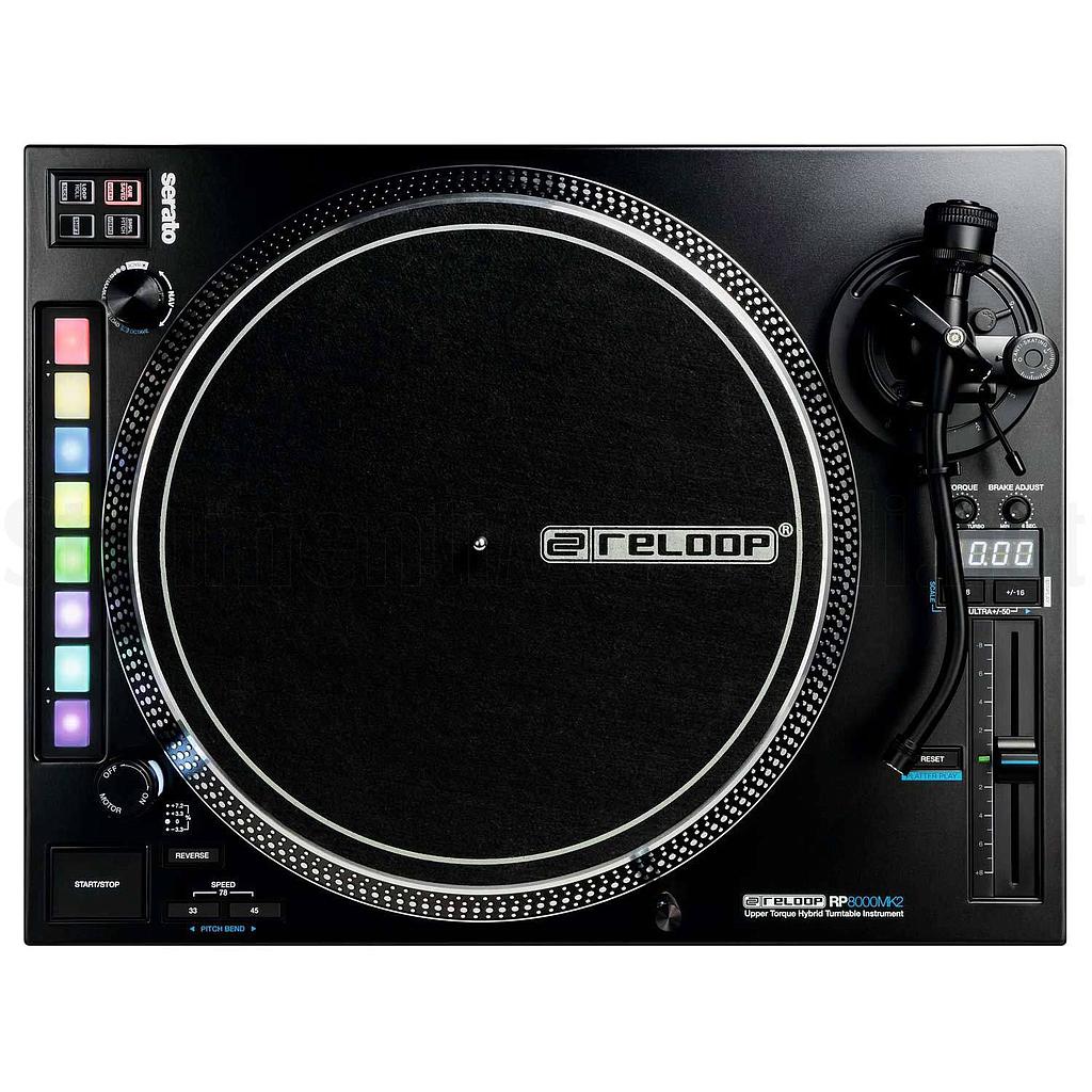 GIRADISCHI RELOOP PROFESSIONALE CON TRAZIONE DIRETTA RP-8000 MKII