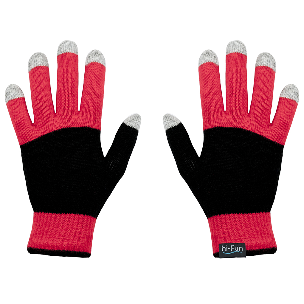 [15068] GUANTO TOUCH SCREEN MAN RED