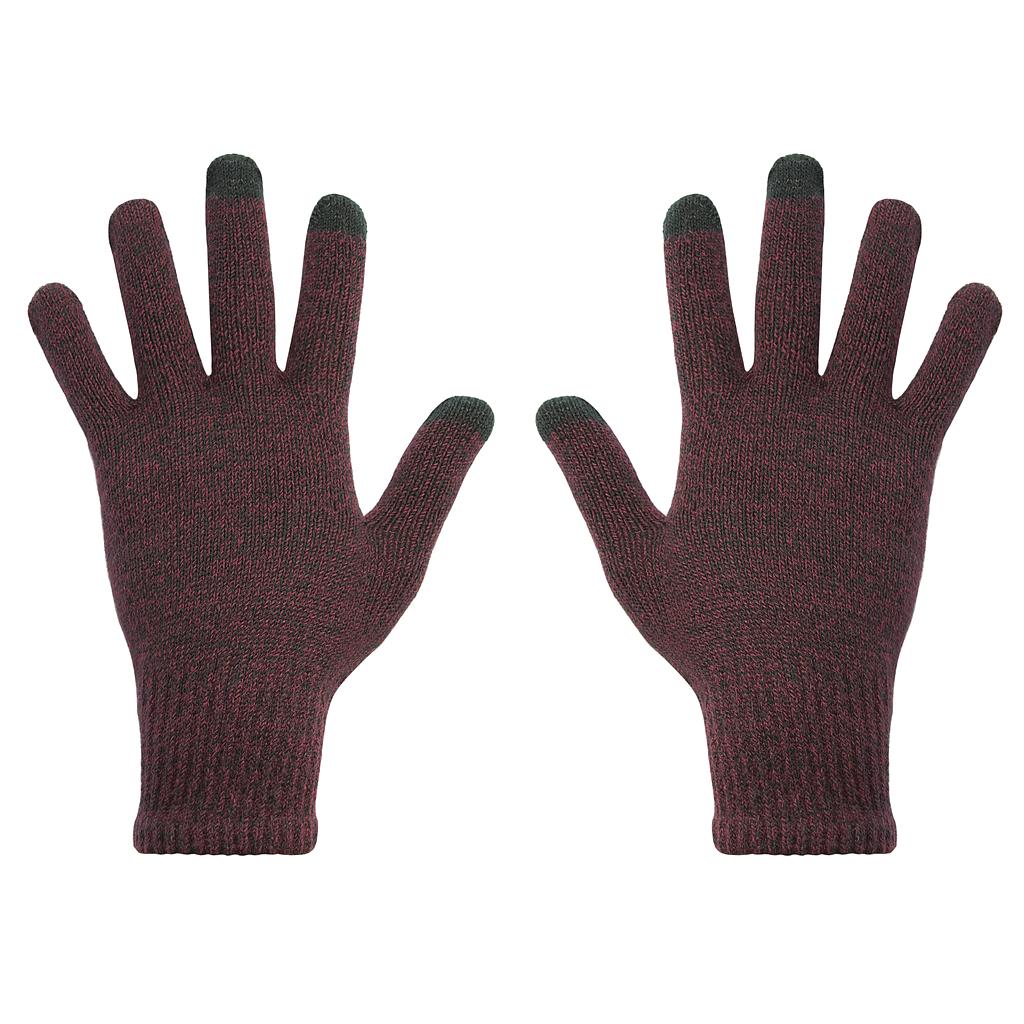 GUANTO TOUCH SCREEN WOMAN BORDEAUX
