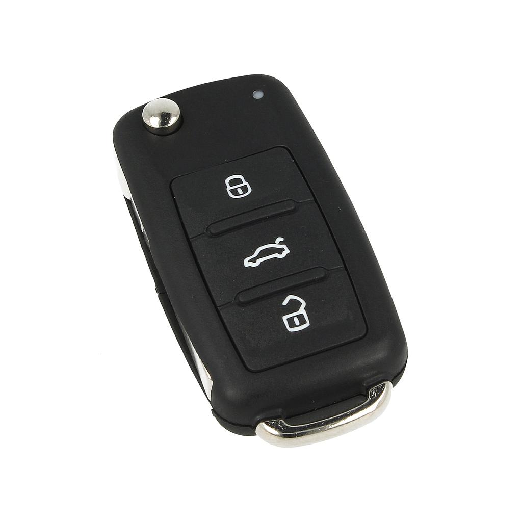 Guscio chiave tre tasti con led superiore Volkswagen