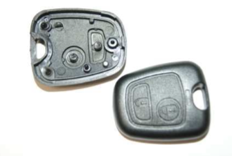 Guscio di ricambio chiave per Peugeot 106 206 306 406 Parte superiore