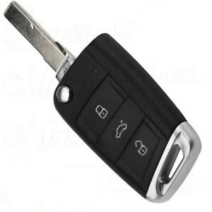 Guscio per telecomando chiave 3 tasti Volkswagen Golf VII Polo Tiguan