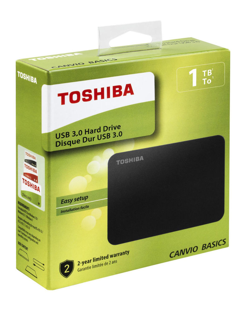 Hard Disk Esterno 1TB 3.0 Toshiba