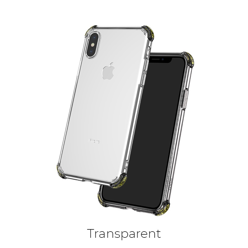HOCO Ice Shield Cover trasparente TPU per iphone X/XS