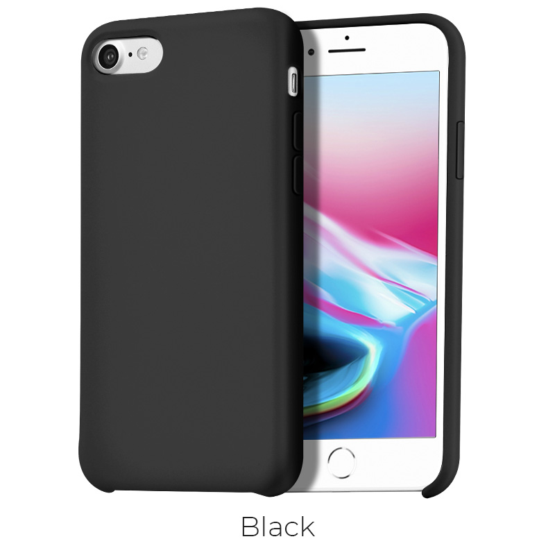 HOCO Pure series cover protettiva per iphone 7/8 - Nera