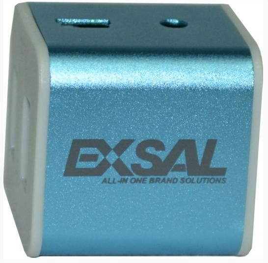 Hub USB Exsal 4 porte Blu