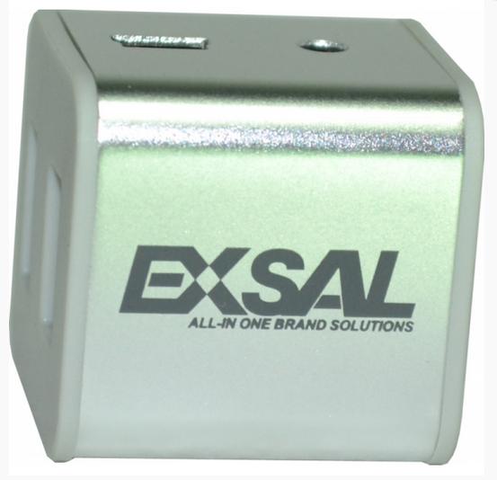 Hub USB Exsal 4 porte silver